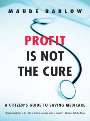 cover image of Profit Is Not the Cure